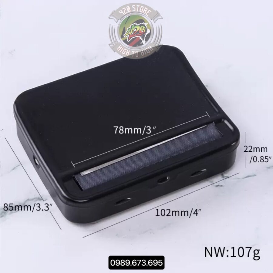 Máy Cuốn Thuốc Lá Mascotte Đen 78mm - Mã MM 06