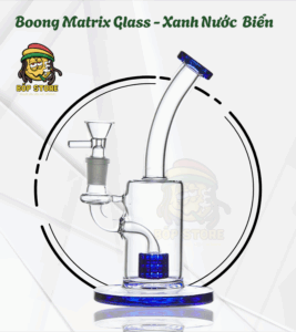 Boong Matrix Glass - Xanh Nước Biển