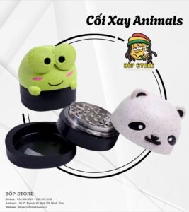 Cối Xay 3 Tầng Animals – Dễ Thương, Tiện Lợi, Hiệu Năng Cao