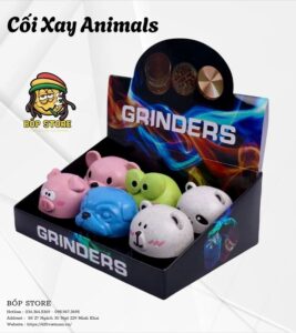 Cối Xay 3 Tầng Animals – Dễ Thương, Tiện Lợi, Hiệu Năng Cao