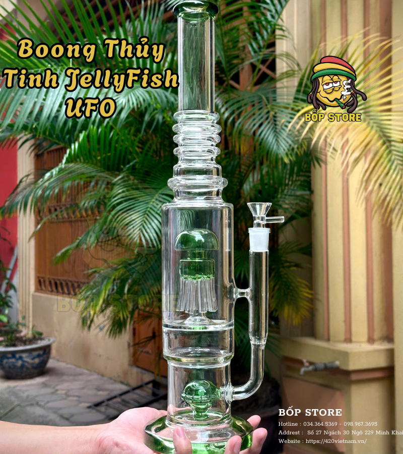 Boong Thủy Tinh JellyFish UFO