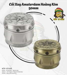Cối Xay Amsterdam Hoàng Kim 50mm