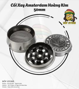 Cối Xay Amsterdam Hoàng Kim 50mm