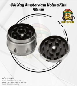 Cối Xay Amsterdam Hoàng Kim 50mm