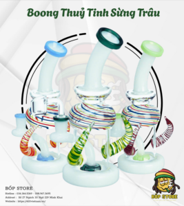 Boong Thủy Tinh Sừng Trâu