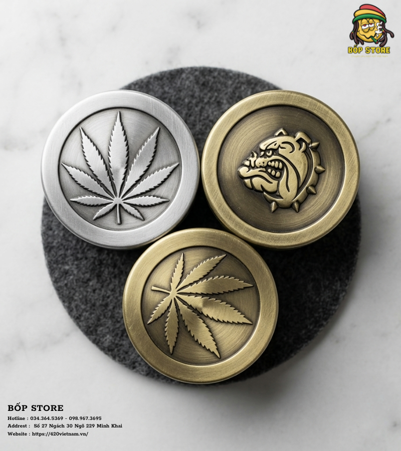 Cối Xay Hợp Kim Diamond Silver